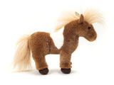 Shetlandpony von Hermann Teddy Collection_stehend 25cm_Ansicht von der Seite03