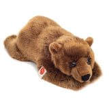 Kuscheltier Großer Braunbär liegend von Teddy Hermann_45 cm_Plüschtier Qualitätsprodukt