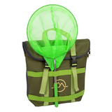 Abenteuer-Rucksack für Natur-Forscher*innen von Smallfoot_Rucksack und Kescher mit Teleskoparm