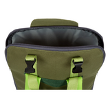 Abenteuer-Rucksack für Natur-Forscher*innen von Smallfoot_Rucksack seitliche Ansicht, geöffnet