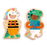 Holz-Magnetspiel | Fancy-up (24 Teile)