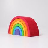 Grimm's Mittlerer Regenbogen aus 6 Holzbögen in Schrägansicht