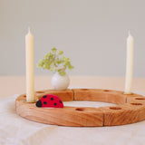 Grimm's Steckfigur Marienkäfer auf Geburtstagsring_02