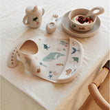 Silikon-Lätzchen Tilda von Liewood_Tilda Printed Bib_Sea creature_Lifestyle