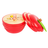 Lernspiel Logisteck Apfel von Smallfoot aus Naturholz_2