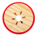 Lernspiel Logisteck Apfel von Smallfoot aus Naturholz_Ansicht Scheibe