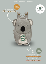 Little-Who-Rucksack-Koala-Knut-Brustgurt-Cremeweiss