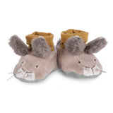 Babyschuhe Kaninchen Trois Lapins aus Baumwolle von Moulin Roty_Detailansicht
