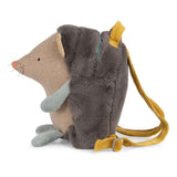 Moulin-Roty-Rucksack-Igel-Trois-Lapins-von-Seite