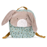 Moulin-Roty-Trois-Lapins-Kinderrucksack-gruen-Frontansicht