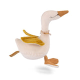 Rassel Schwan von Moulin Roty Seitenansicht