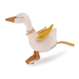 Rassel Schwan von Moulin Roty Seitenansicht