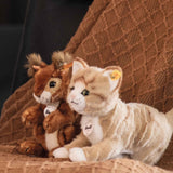 Mizzy Katze von Steiff_stehend 25cm_mit Eichhörnchen