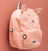 Kinderrucksack Mrs. Cat aus Baumwolle von Trixie_aufgehängt