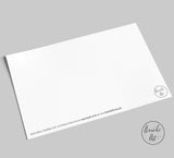 Rückseite von Postkarte "Advent, Advent..." von Annelis Art