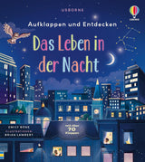 Aufklappen und Entdecken: Das Leben in der Nacht von Emily Bone und Brian Lambert_Usborne Verlag_Buchcover