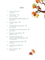 Buntes Laub und Plätzchenduft. 20 Geschichten zum Einkuscheln von Kristin Overmeyer (Hrsg.) und Iris Hardt_Baumhaus Verlag_Inhaltsverzeichnis01