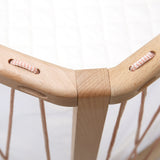 Detailansicht Holzrahmen von Babybett KIMI von Charlie Crane in Bois de Rose Farbton