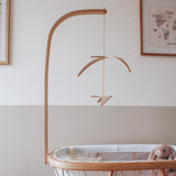 Betthimmelhalterung KANO von Charlie Crane mit Mobile Schwalbe KANO BIRDS