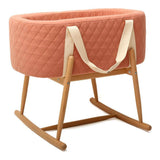 Charlie Crane Moseskorb in Organic Bois de Rose mit Holzgestell