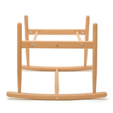 Profilansicht von Gestell aus Buchenholz für Moseskorb KUKO von Charlie Crane