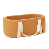 Moseskorb von Charlie Crane in Camel-Farbton