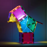 Vogel gebaut aus Connetix Light Star Pack