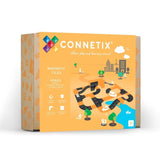 Connetix Magnetbausteine Set mit Rampen und Kreuzungen aus 16 Teilen in Verpackung