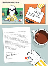 Detektiv Stanley und das Geheimnis im Museum von Hannah Tunnicliffe und Erica Harrison_Carlsen Comics_Seitenansicht05