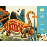 Djeco Mosaik Bastelset Metallische Dinosaurier_Verpackung