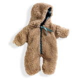 Puppen-Overall Winter aus warmem Plüsch für Djeco Puppen der POMEA Kollektion