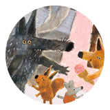 Detailansicht von Puzzle Gallery The Park von Djeco mit 100 Teilen