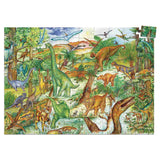 Wimmelpuzzle Dinosaurier von Djeco
