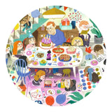 Wimmelpuzzle Geburtstag von Djeco_Detailansicht