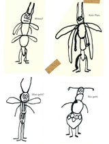 Flatterlinge_Malen und Zeichnen mit Carll Cneut_Bohem Press_Innenansicht01