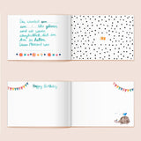 Baby-Tagebuch von Frau Ottilie im Hardcover_Willkommen kleiner Mensch_Innenseite01