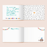 Babybuch Tagbuch von Frau Ottilie_welcome little one_hardvocer_Innenseiten