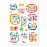 Lustige Tattoos von Frau Ottilie_Positive Affirmationen_02