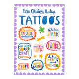 Lustige Tattoos von Frau Ottilie_Positive Affirmationen