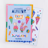 Wasserfeste Aufkleber von Frau Ottilie_Schulkind