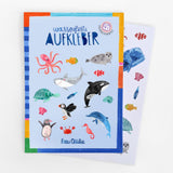 Wasserfeste Aufkleber von Frau Ottilie_Wildes Meer