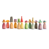 12 Fancy Nins von Grapat mit Hüten