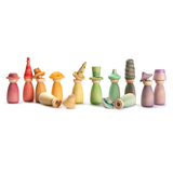 12 Fancy Nins von Grapat mit Hüten