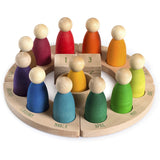 Grapat Jahreszeitenkalender auf Deutsch mit 12 Nins