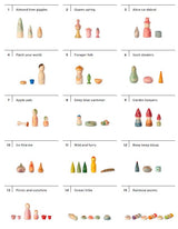 Übersicht Inhalt der 15 unterschiedlichen Lucky Lucky Überraschungsboxen der 4. Edition von Grapat