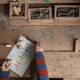 Herstellung von Grapat Nins Together Holzfiguren in Werkstatt