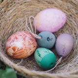 Grapat Osterdekoration Aurora Eggs in Osterkorb