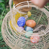 Grapat Osterdekoration Aurora Eggs in Osterkörbchen