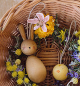Grapat Osterdeko Hop and Peep in Osterkörbchen
