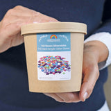 140 Riesen Glitzersteine von Grimm's in Verpackung gehalten